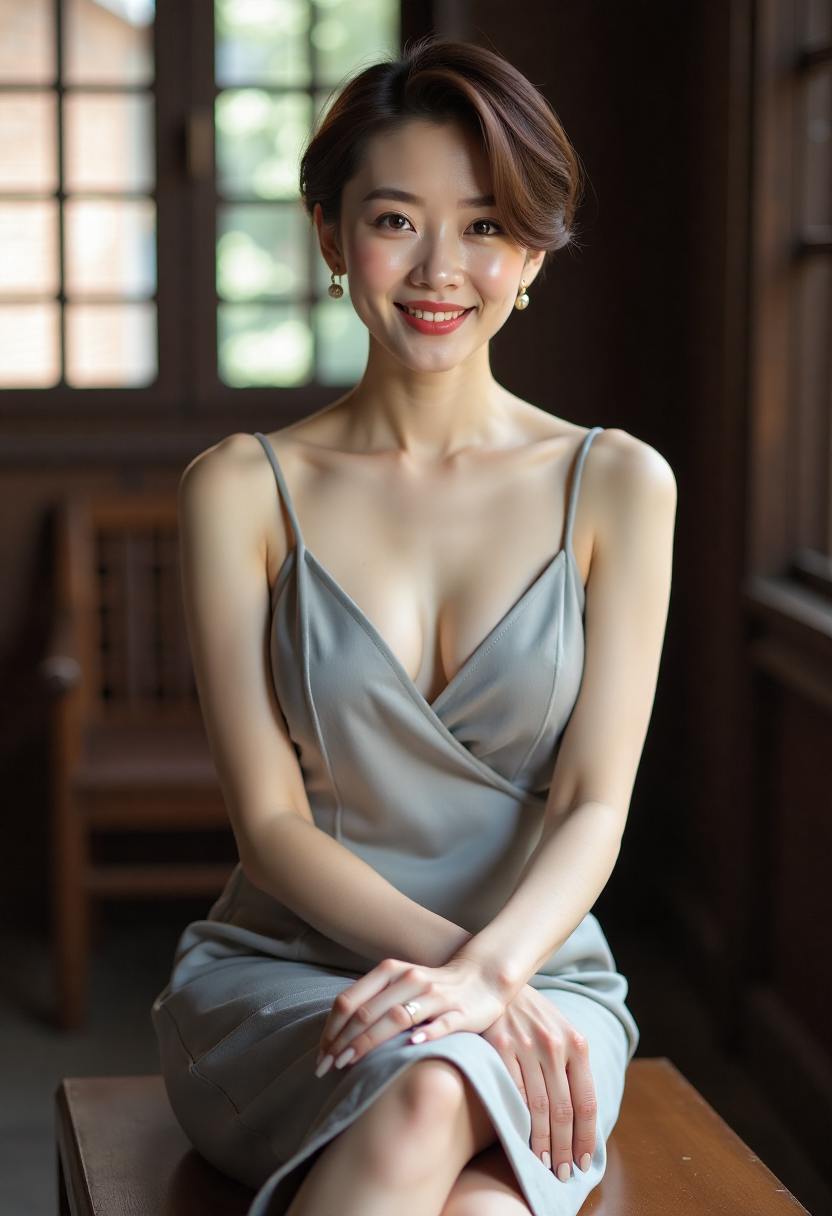 玻璃窗对面
